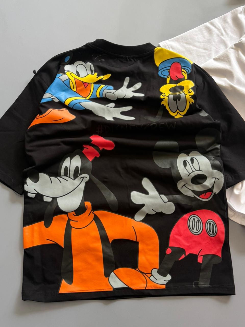 licensed Disney Mickey Mouse graphic print t-shirt available in different styles like oversized or crew neck(PACK OF 3)