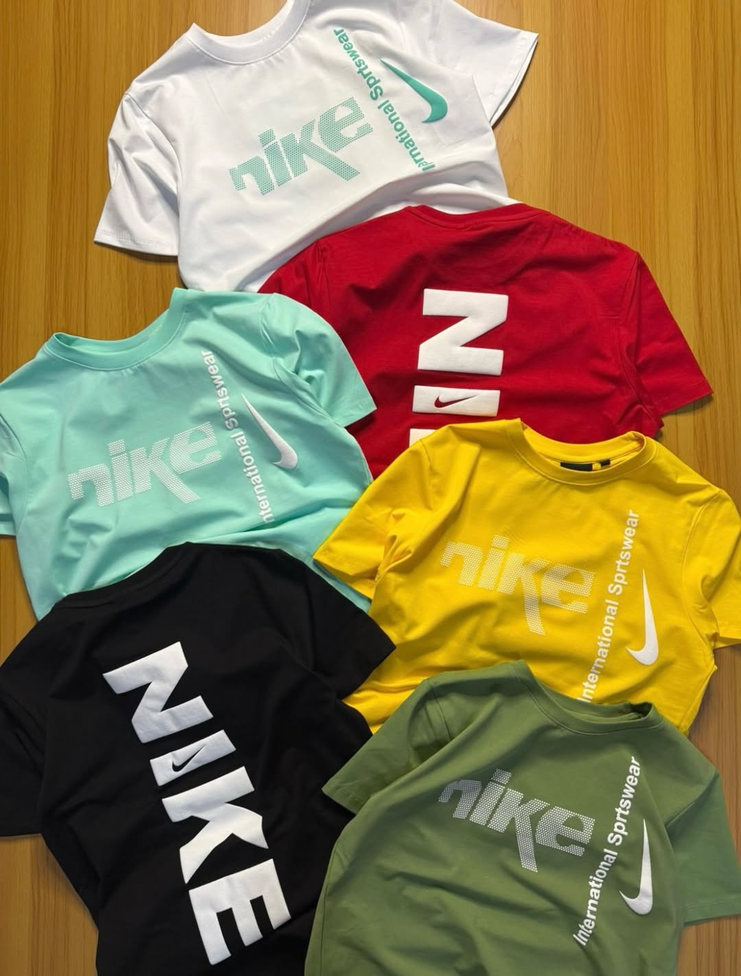 Nike brand t-shirts available in various colors and designs (PACK OF 3)