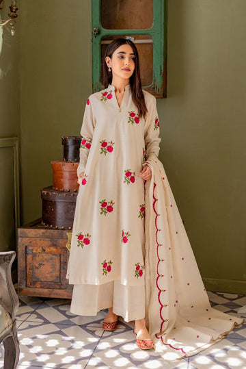 Women printed aline kurti Palazzo dupatta set with neckline latkan (Buy 1 Get 1 Free )
