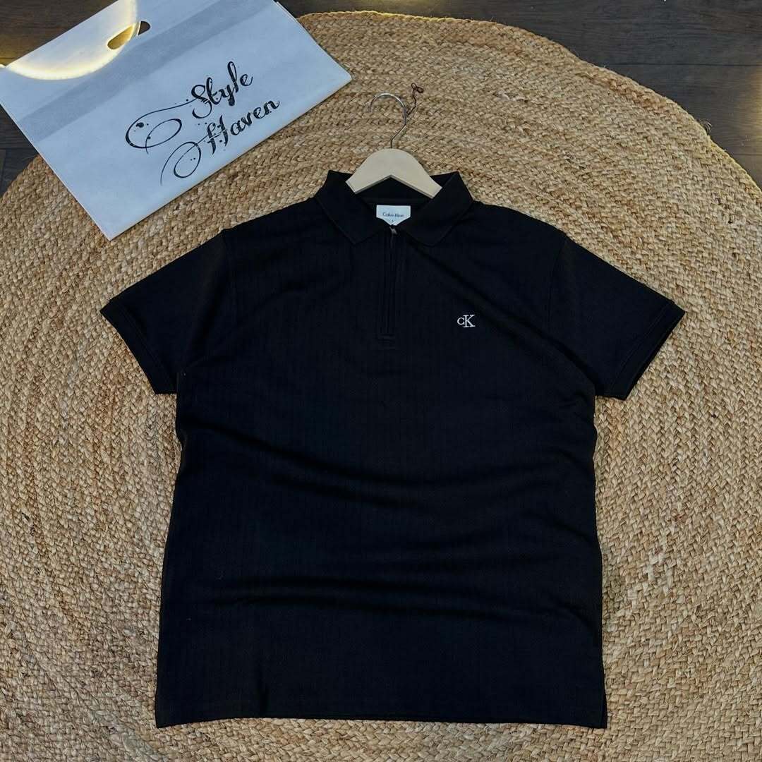 Calvin Klein Jeans textured polo shirt (PACK OF 3)