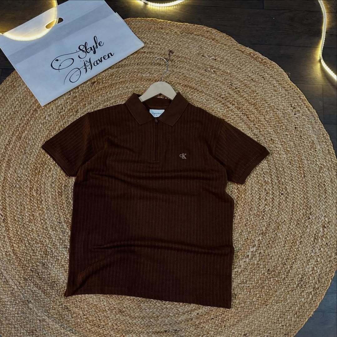 Calvin Klein Jeans textured polo shirt (PACK OF 3)