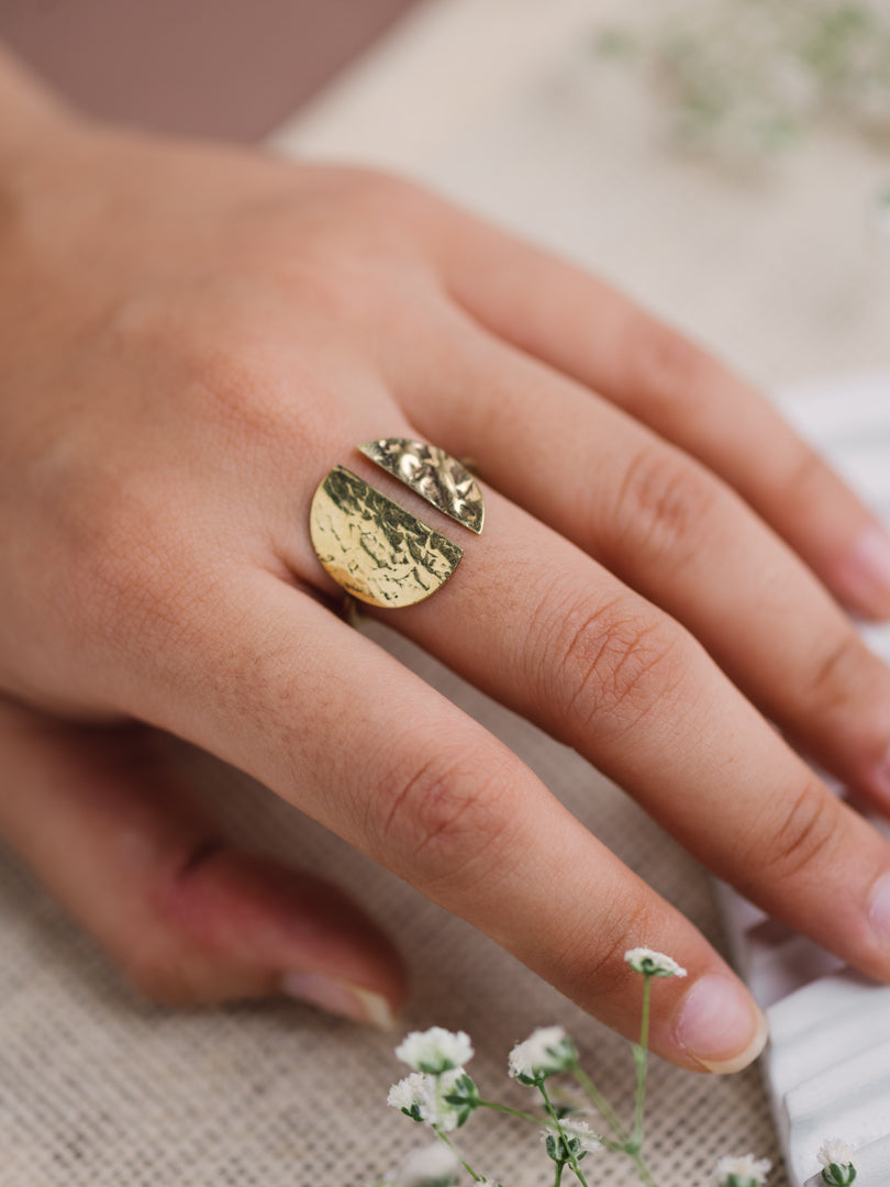 Disc Tri Brass Rings Combo 3 Rings