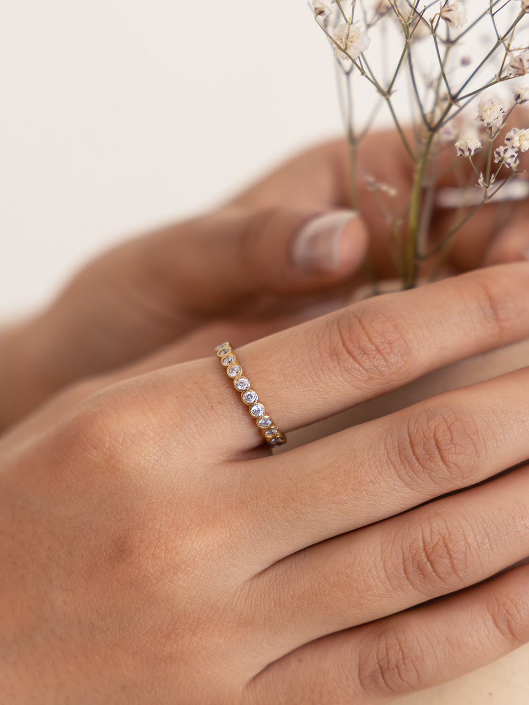 Everyday Spark Brass Adjustable Ring