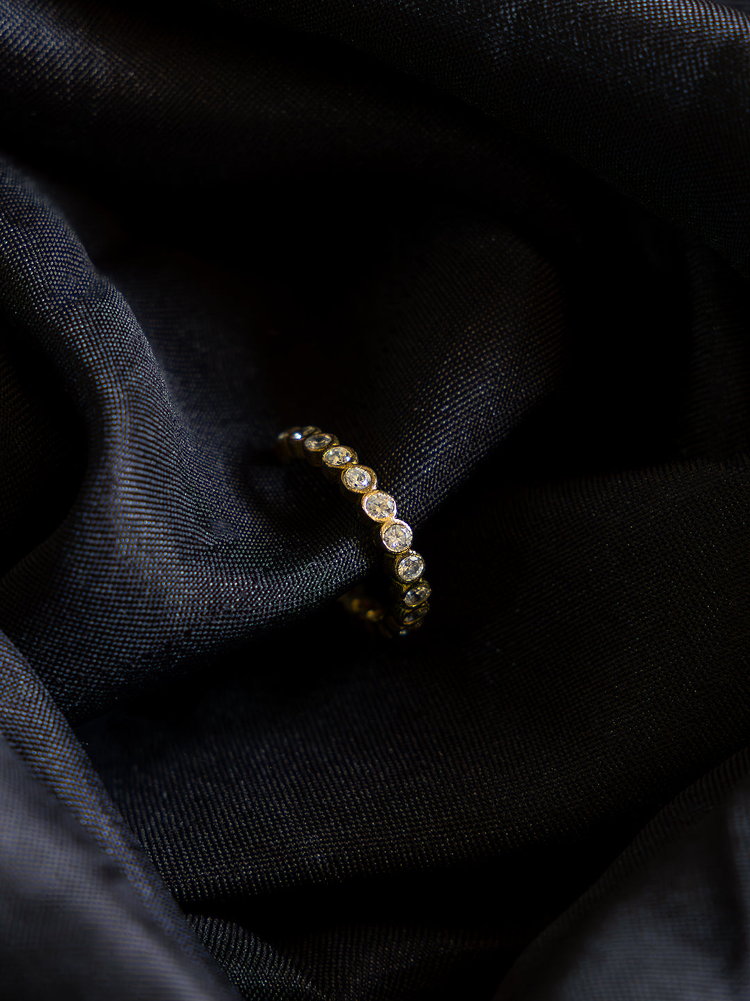 Everyday Spark Brass Adjustable Ring